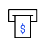 Fast and secure deposit/withdrawal