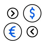 Ultra-tight spread from 1 point